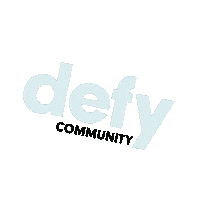defycommunity  Sticker