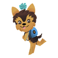 Yorkie Dog Cute Sticker