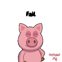 Pig Ugh Sticker by VeeFriends