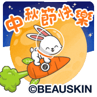 Festival Rabbit GIF by BEAUSKIN