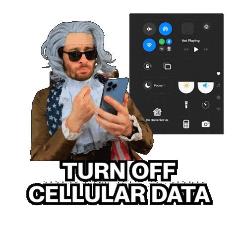 Airplane Mode Iphone Meme Sticker