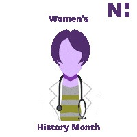 Doctor March Sticker by Novant Health