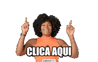 Clica Aqui Crespa Sticker by Salon Line