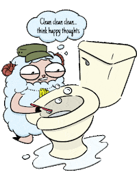 Ohsheepcards happy fun tech explosion Sticker
