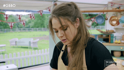 Bake Off Oops GIF by The Great British Bake Off