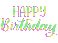 Celebrating Happy Birthday Sticker