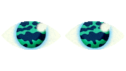 Eyes Watching Sticker by Jef Caine