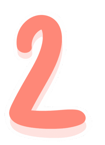 Number Nombre Sticker by Poupoutte