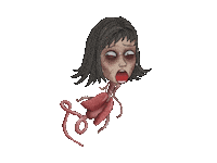 rizkyriplay indonesia horor hantu setan Sticker