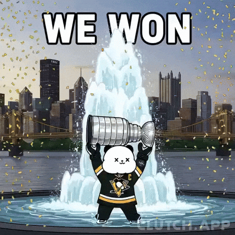 Stanley Cup Playoffs Panda GIF by Kanpai Pandas