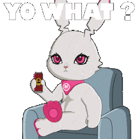 Look What Sticker by Fluffey