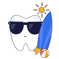 dentist tooth Sticker by Dental Cremer