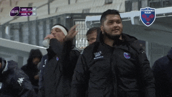 fc grenoble applause GIF by FCG Rugby
