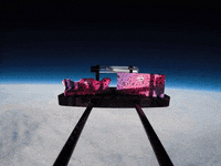 Lunacy_Glasgow space nft weed earth GIF