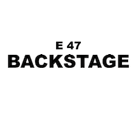 Backstage Sticker by E47 RECORDS