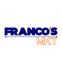 francosmkt logo new post post marketing Sticker