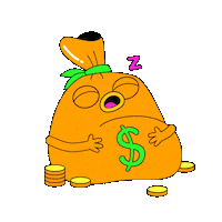Money Sleep Sticker by ZELF