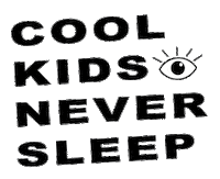 thenewplayground sleep backtoschool coolkid thenewplayground Sticker