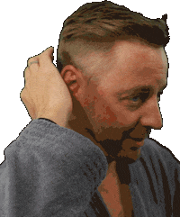 Well Done Hair Sticker by kuecheundco