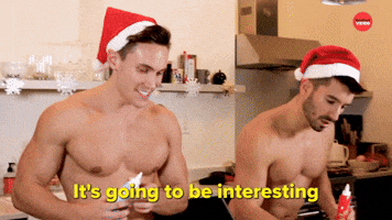 Male Models Decorate Their Ideal (Gingerbread) Men