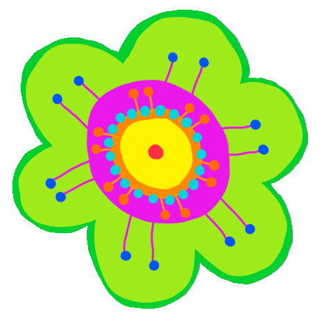 Flower Sticker