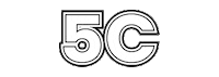 5C Sticker by Elizabeth Sutton Collection