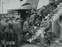 NationalWWIMuseum black and white military footage historic GIF