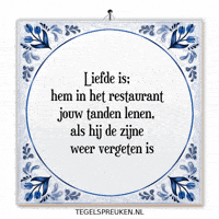 Restaurant Smile GIF by Tegelspreuken.nl