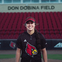 University Of Louisville Softball GIF by Louisville Cardinals