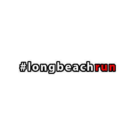 Long Beach Run Sticker by NoyanlarGroup