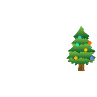 Esterhazy christmas tree christmastree esterhazy Sticker
