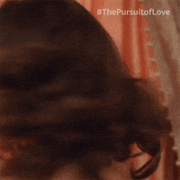 Lily James Hair Flip GIF by Amazon Prime Video