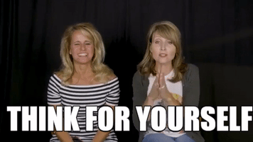 think for yourself GIF by Chicks on the Right