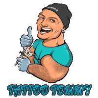 Tattootommy Sticker by tattoomitchellalmere