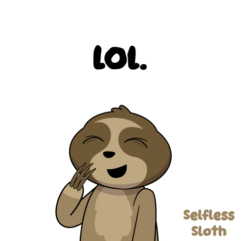 Sloth Lol GIF by VeeFriends