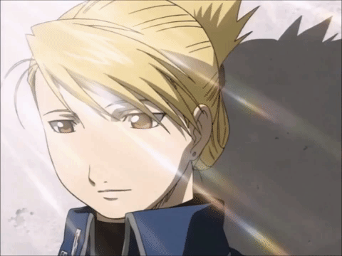 fullmetal alchemist hawkeye GIF