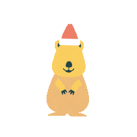 Happy Santa Hat Sticker by Artitor