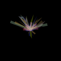 quasicrystals 3d abstract kaleidoscope crystals GIF