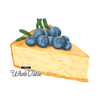 Cake Cheesecake Sticker by THE WHOLE TABLE