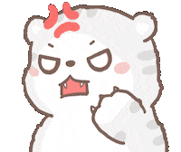 Angry Cat Sticker