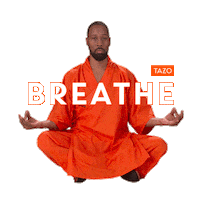 Breathe In Sigh Sticker by TAZO