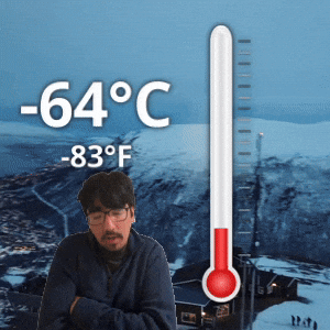 -64 °C