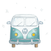 Road Trip Holiday Sticker