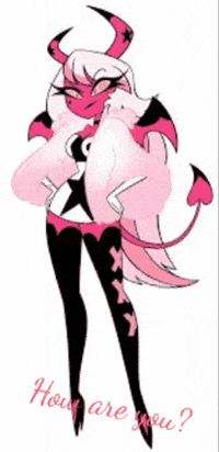 VerosikaMayday99 hi helluva boss mayday helluva GIF