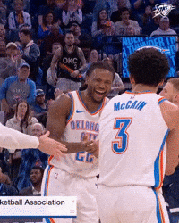 Oklahoma City Smile GIF by OKC Thunder