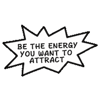 Words Energy Sticker