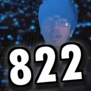 822