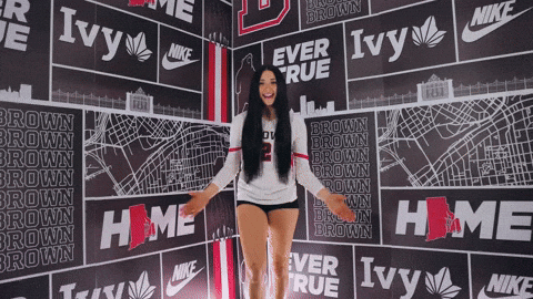 Celebration GIF by Brown Volleyball