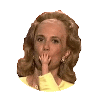 kristen wiig kiss STICKER by imoji