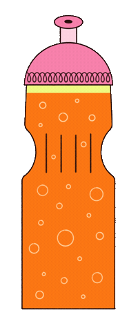 Water Bottle Drinking Sticker